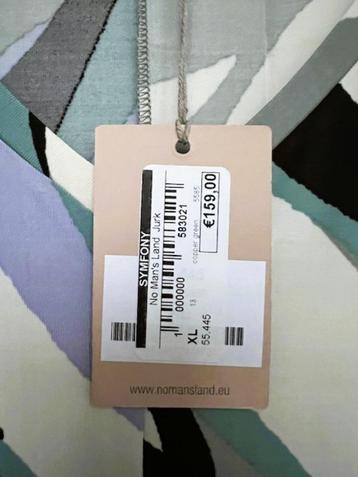 Nieuw No Man’s land lange jurk maat XL lila bruin zeegroen beschikbaar voor biedingen