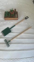 Poppenhuis tuingereedschap, Ophalen of Verzenden, Zo goed als nieuw