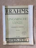 Brahms hungarian dance piano, Gebruikt, Klassiek, Ophalen of Verzenden, Artiest of Componist