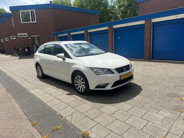 Seat Leon 1.4 TSI Style Business NW APK Snow White, Auto's, Seat, Bedrijf, Te koop, Leon, ABS, Airbags, Airconditioning, Alarm