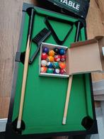 Pooltafel kleine versie voor kids 51x31x9,5cm in doos, Gebruikt, Pooltafel, Ophalen of Verzenden
