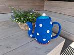 Prachtige blauwe theepot van 100% wolvilt, Ophalen of Verzenden, Zo goed als nieuw, Overige typen, Wolvilt