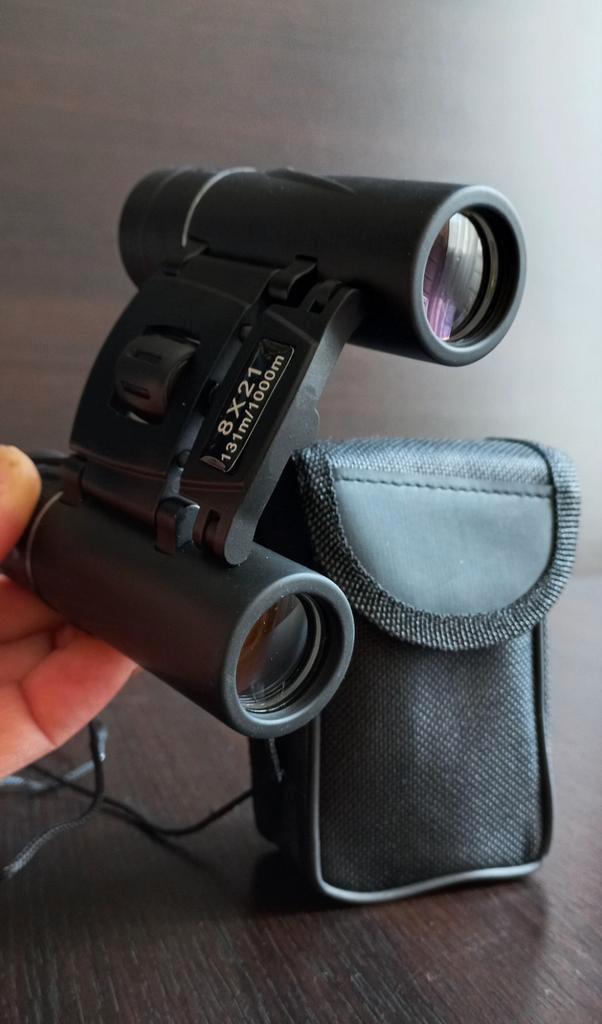 Fully Coated optics verrekijker 8x21- 131M/1000M, Audio, Tv en Foto, Optische apparatuur | Verrekijkers, Zo goed als nieuw, Met hoes of tas