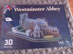 Westminster abbey puzzel 3d in plastic nieuw, Ophalen of Verzenden, Zo goed als nieuw