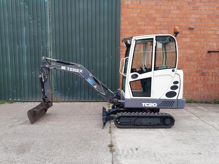 Terex TC20 minigraver, Zakelijke goederen, Machines en Bouw | Kranen en Graafmachines, Graafmachine, Ophalen
