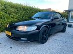 Saab 9-3 2.0 T Cabrio AUT 2002 black on black, Origineel Nederlands, Te koop, Benzine, 4 stoelen