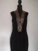 Avondjurk pailletten en kralen zwart L/XL 40/42, Zwart, Maat 42/44 (L), Ophalen of Verzenden, Zo goed als nieuw