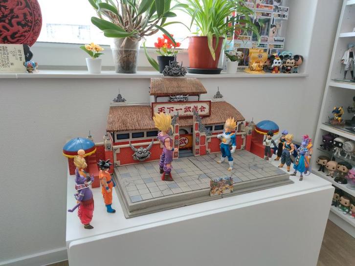 XBD Dragon Ball Resin Tournament Base - Zo Goed Als Nieuw, Verzamelen, Poppetjes en Figuurtjes, Ophalen of Verzenden