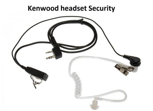 Kenwood Baofeng headset Security | NIEUW, Telecommunicatie, Portofoons en Walkie-talkies, Nieuw, Toebehoren, Minder dan 2 km, Handsfree-functie