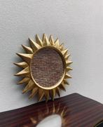 spiegel zon goud vintage holleywood regency, Huis en Inrichting, Woonaccessoires | Spiegels, Minder dan 50 cm, Wijk 6, Ophalen of Verzenden