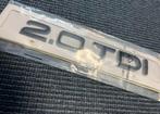 Glans zwart 2.0tdi embleem logo letters audi Volkswagen seat, Ophalen of Verzenden, Nieuw, Seat, Bumper