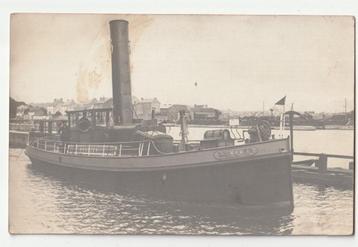 Oude fotokaart Krulcer of Krulger sleepboot ? beschikbaar voor biedingen