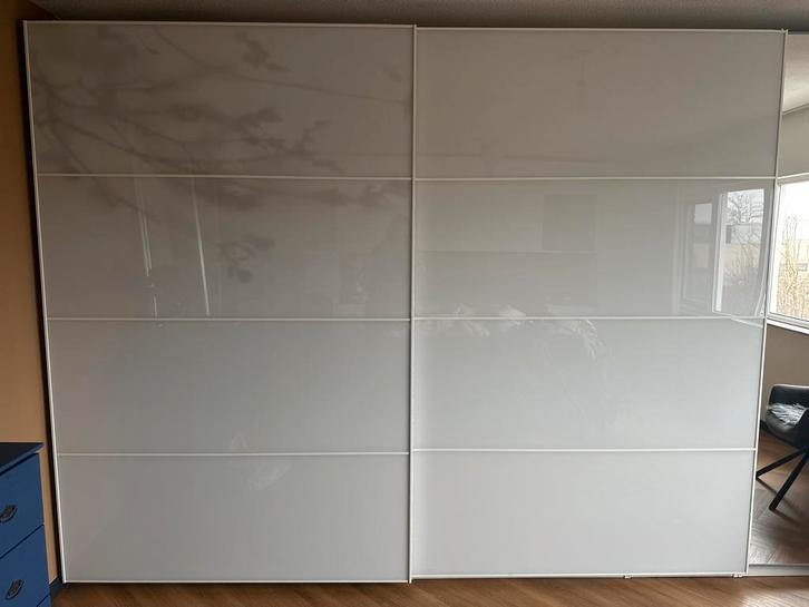 IKEA Schuifdeur Glas 300cm - Perfect voor PAX kast!, Huis en Inrichting, Kasten | Kledingkasten, Zo goed als nieuw, 200 cm of meer