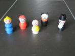 Fisher price 5-delige poppen set, vintage., Kinderen en Baby's, Speelgoed | Fisher-Price, Ophalen of Verzenden, Gebruikt, Speelset