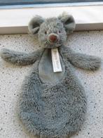 Knuffeldoek muis Mouse Mel merk Happy Horse grijs velours, Ophalen of Verzenden, Zo goed als nieuw, Overige typen