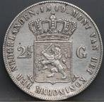 Mooie rijksdaalder 1849 - 2 1/2 gulden 1849 Willem 2, Verzenden, Zilver, Losse munt, 2½ gulden