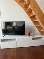 IKEA BESTÅ tv-meubel wit, Ophalen, 150 tot 200 cm, Zo goed als nieuw, Minder dan 100 cm