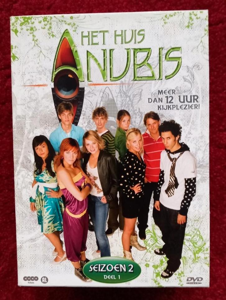 Het Huis Anubis - Seizoen 2 deel 1, Cd's en Dvd's, Dvd's | Kinderen en Jeugd, Zo goed als nieuw, Alle leeftijden, Ophalen of Verzenden