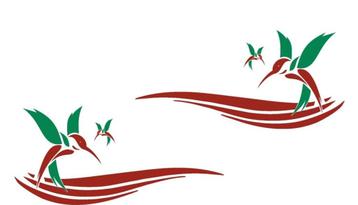 camper caravan sticker set kolibri beschikbaar voor biedingen