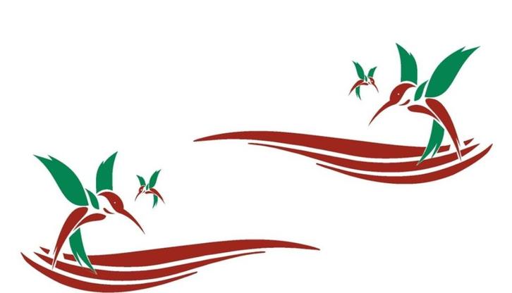 camper caravan sticker set kolibri, Caravans en Kamperen, Camper-accessoires, Nieuw, Ophalen of Verzenden