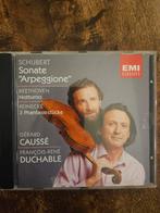 Schubert Arpeggione - Caussé, Duchable - CD, Ophalen of Verzenden, Romantiek, Zo goed als nieuw, Kamermuziek