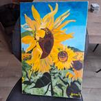 Zonnebloemen schilderij, Ophalen of Verzenden