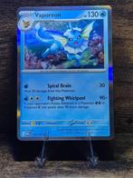Vaporeon 134/165 - 151 Holo, Verzenden, Nieuw, Foil
