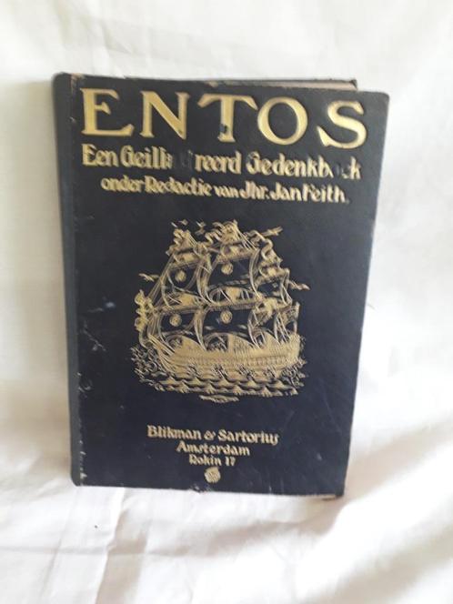 Antiek boek scheepvaart E.N.T.O.S., Verzamelen, Scheepvaart, Gebruikt, Boek of Tijdschrift, Motorboot, Ophalen of Verzenden