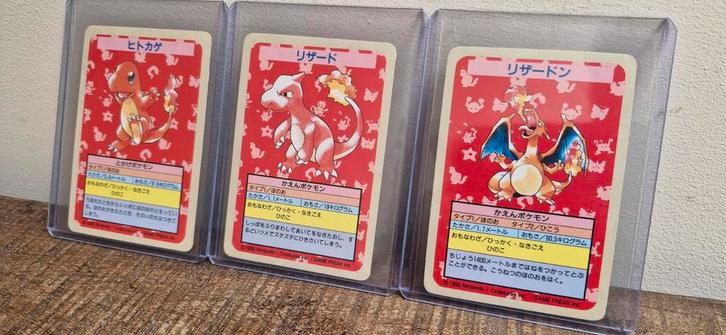 Zeldzame 1995 blue back no number Evolutie Set Charizard., Hobby en Vrije tijd, Verzamelkaartspellen | Pokémon, Gebruikt, Losse kaart
