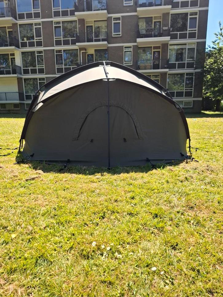 Karpertent Bivy met Slaapzak en Bed, Caravans en Kamperen, Tenten, tot en met 2, Zo goed als nieuw, Ophalen