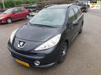 Peugeot 207 SW 1.4 VTi XS export, Gebruikt, Zwart, Origineel Nederlands, Stationwagon