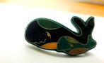 Vintage prachtige grote Walvis hair clip, haarspeld, Sieraden, Tassen en Uiterlijk, Verzenden, Zo goed als nieuw