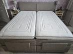 Te koop box spring met Aeromax Swiss Sense topmatras, Huis en Inrichting, Ophalen, Overige kleuren, Tweepersoons, Zo goed als nieuw