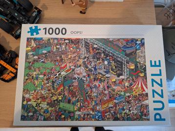 Puzzel, 1000 stukjes, nog als nieuw  beschikbaar voor biedingen