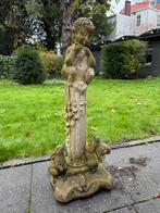 Oud Engelenbeeld met Dieren, Tuin en Terras, Tuinbeelden, Ophalen, Gebruikt, Beton, Engelenbeeld