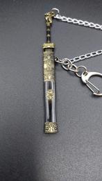 Unieke Zwaard Sleutelhanger, Zwart, Nieuw, Ophalen of Verzenden, Overige materialen