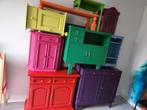 Kleurrijke design kast, Ophalen, Design, Zo goed als nieuw, 200 cm of meer