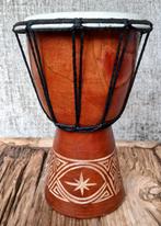 Djembé Trommel - 21 cm - Ø14cm - Handmade Muzikale Djembé, Muziek en Instrumenten, Percussie, Ophalen of Verzenden, Gebruikt, Trommel