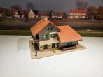 Mooi bergstation bahnhof N spoor trein 1:160, Hobby en Vrije tijd, Modeltreinen | N-Spoor, Overige merken, Gebruikt, Gelijkstroom of Wisselstroom