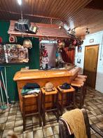 Man Cave Bar - Complete Set!, Huis en Inrichting, Barren, Ophalen, Gebruikt, Inclusief barstoelen