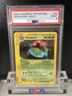 PSA 9 - Venusaur Holo #30 (2002 Pokemon Expedition), Ophalen of Verzenden, Zo goed als nieuw