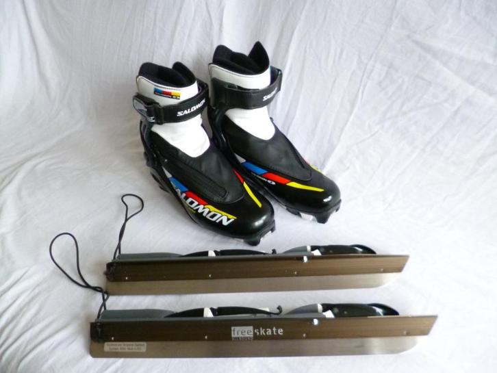Salomon clicknoren. (36), Sport en Fitness, Schaatsen, Zo goed als nieuw, Noren, Overige merken, Klapschaats, Ophalen of Verzenden