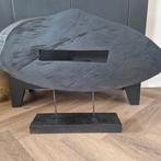 Ornament op voet zwart hout, Ophalen of Verzenden, Zo goed als nieuw