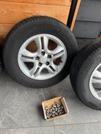orig kia sportage wielen set 235-60-16 michelin cross climat, Ophalen, Gebruikt, 16 inch, Banden en Velgen