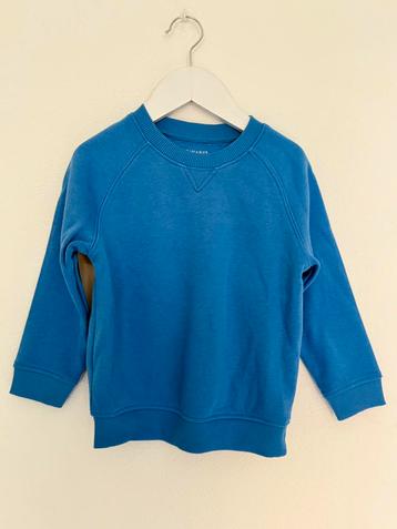 Primark warm gevoerde sweater blauw hoogie blauwe trui 104 beschikbaar voor biedingen