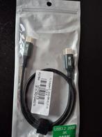 USB C 3.2 20Gb 8K Datakabel, Ophalen of Verzenden, Nieuw