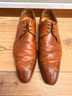 Magnanni Herenschoenen Maat 41, Verzenden, Gedragen, Bruin, Veterschoenen