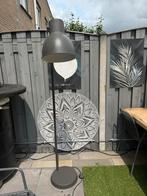 Ikea hektar staande lamp grijs, Ophalen of Verzenden, Zo goed als nieuw