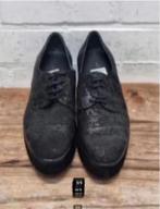 JHAY - Leren platform veterschoenen maat 40 - Nieuw €129, JHAY, Schoenen met lage hakken, Zwart, Nieuw