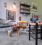 Vintage design retro meubels Deens Italiaans brutalisme, Huis en Inrichting, Ophalen, Overige materialen, Zwart, Eén